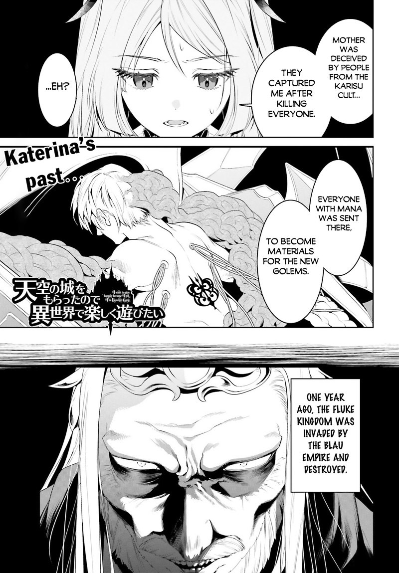 Tenkuu No Shiro O Moratta No De Isekai De Tanoshiku Asobitai 40 1