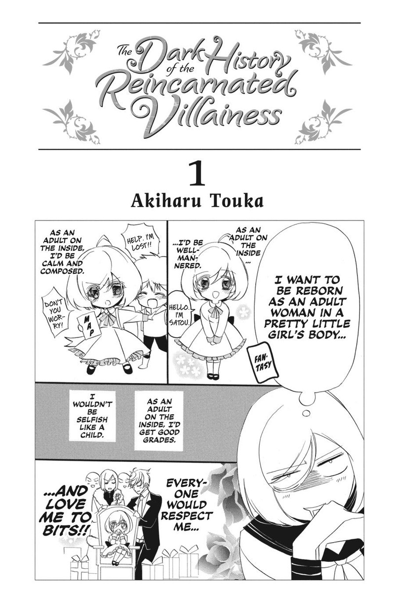 Tensei Akujo No Kuro Rekishi 1 2