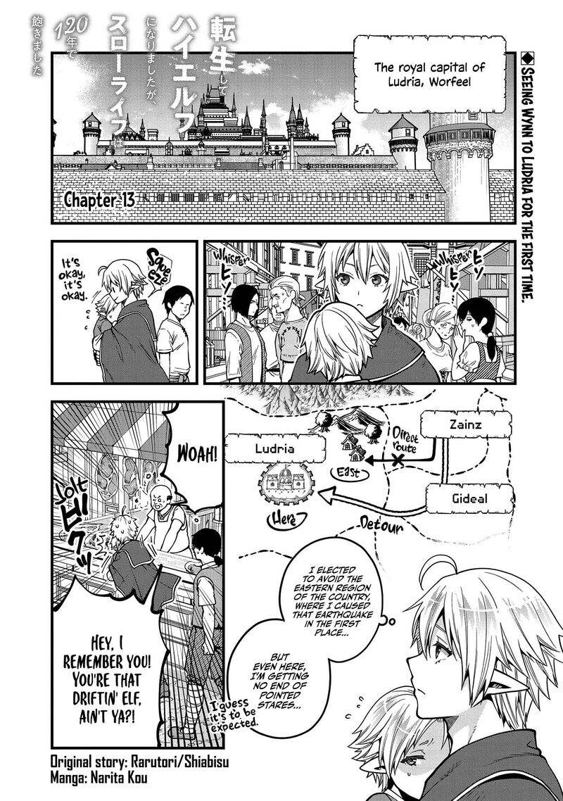 Tensei Shite High Elf Ni Narimashitaga Slow Life Wa 120 Nen De Akimashita 13 1