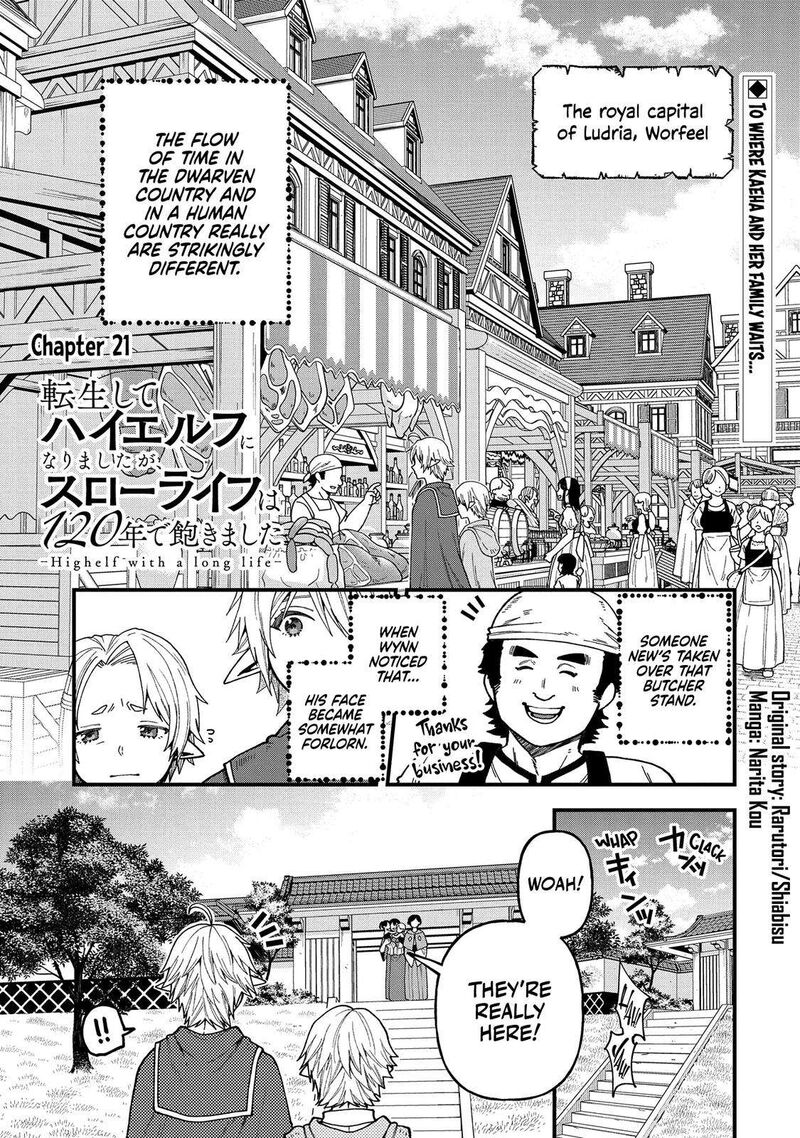 Tensei Shite High Elf Ni Narimashitaga Slow Life Wa 120 Nen De Akimashita 21 2