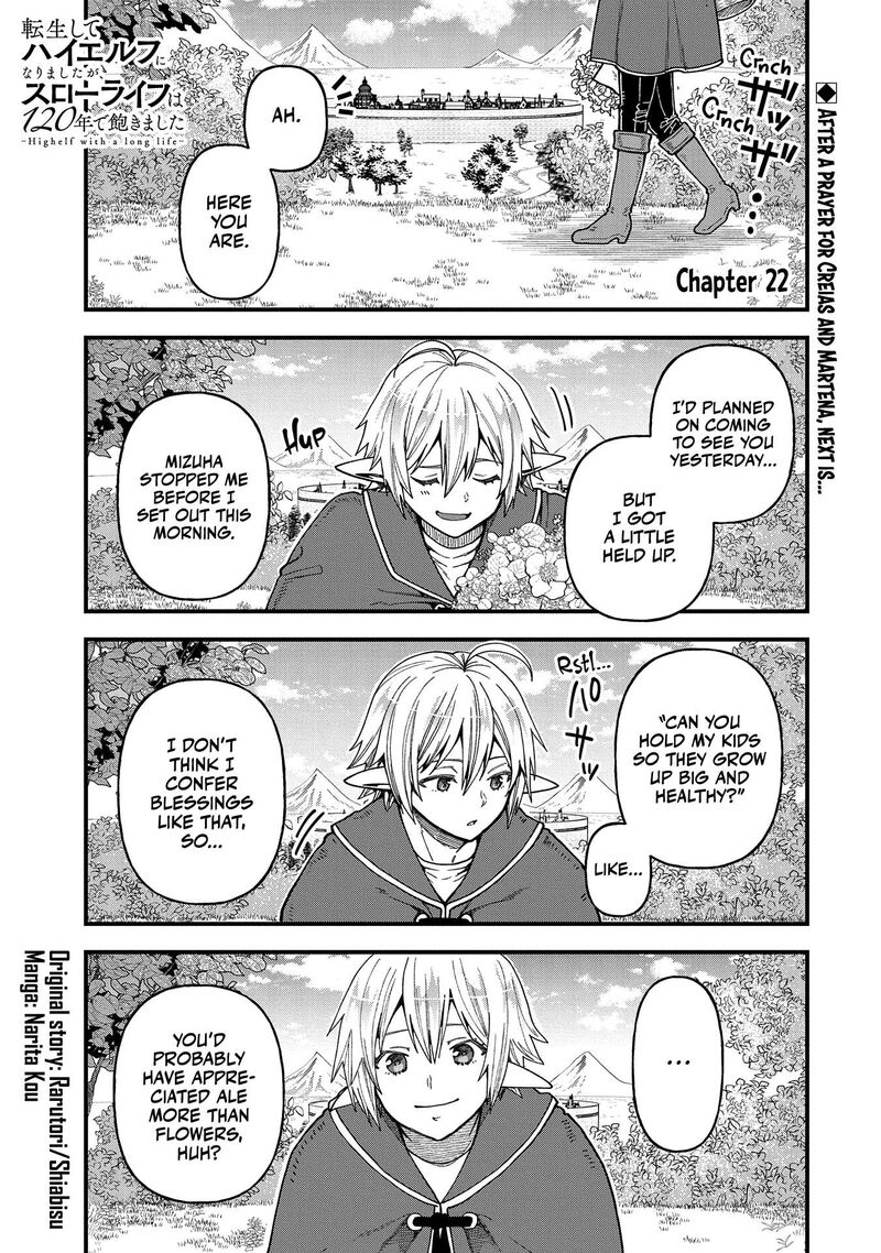 Tensei Shite High Elf Ni Narimashitaga Slow Life Wa 120 Nen De Akimashita 22 2