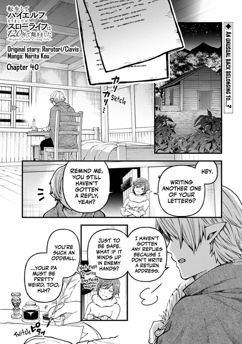 Tensei Shite High Elf Ni Narimashitaga Slow Life Wa 120 Nen De Akimashita 40 2