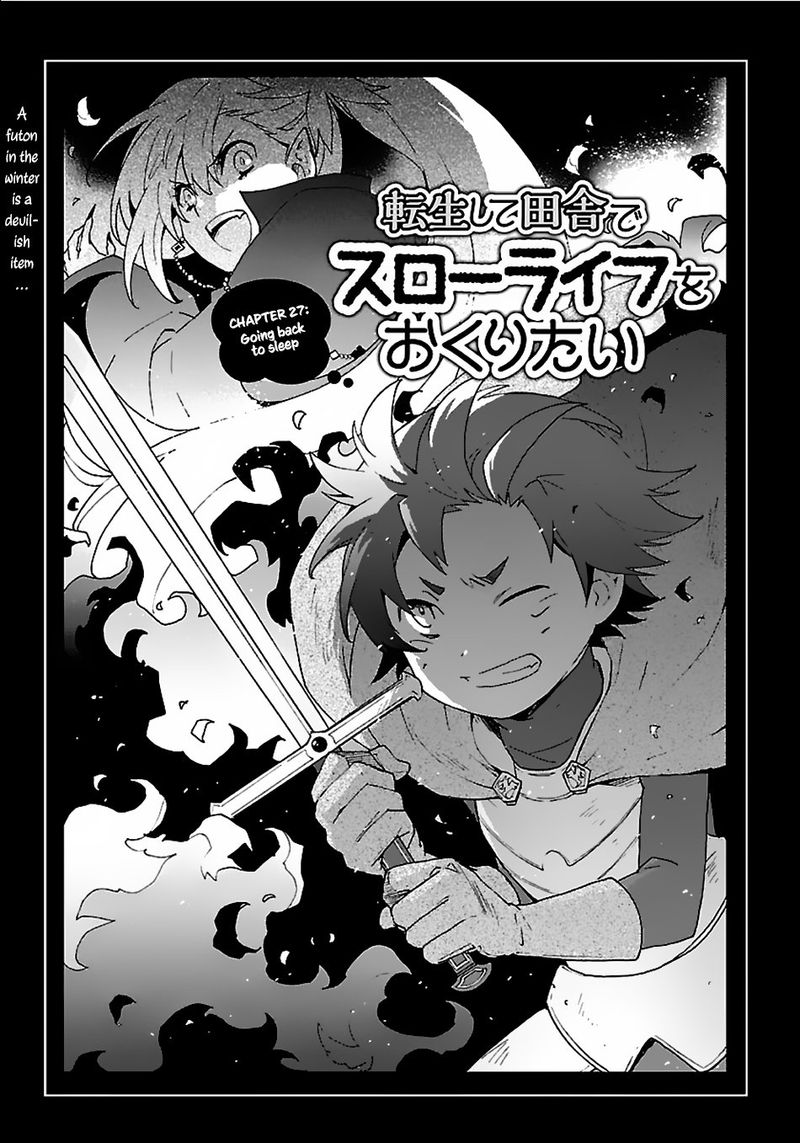 Tensei Shite Inaka De Slowlife Wo Okuritai 27 1