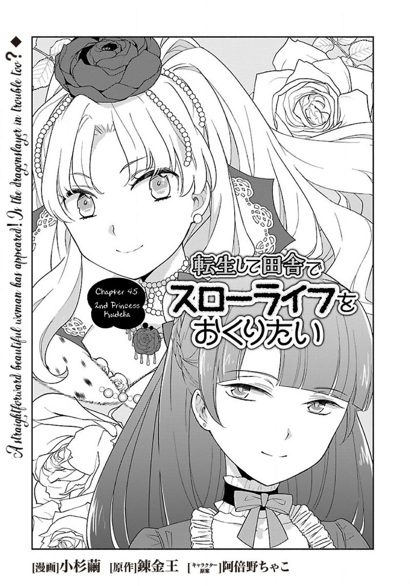Tensei Shite Inaka De Slowlife Wo Okuritai 45 1