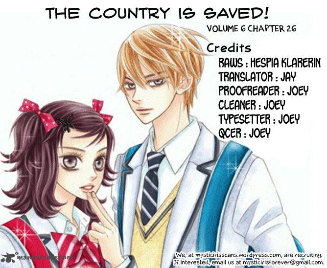 The Country Is Saved 26 32