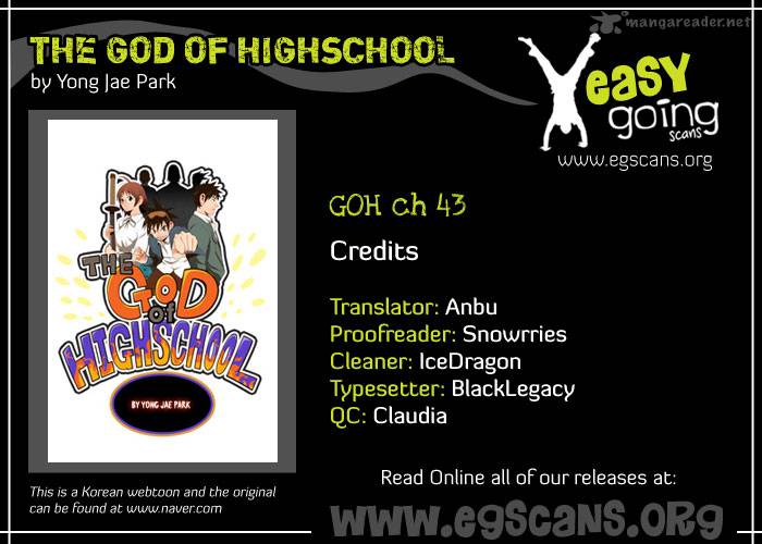The God Of High School 43 1