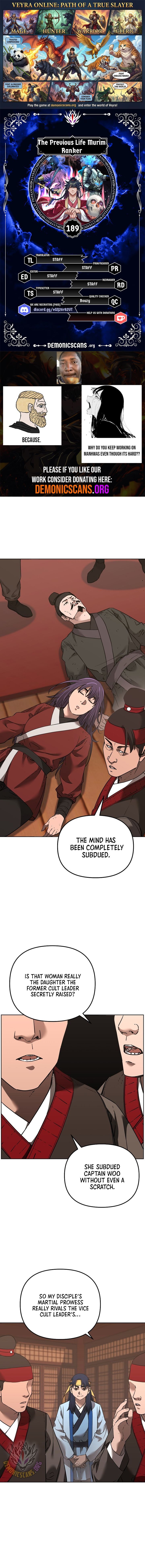 The Previous Life Murim Ranker 189 1