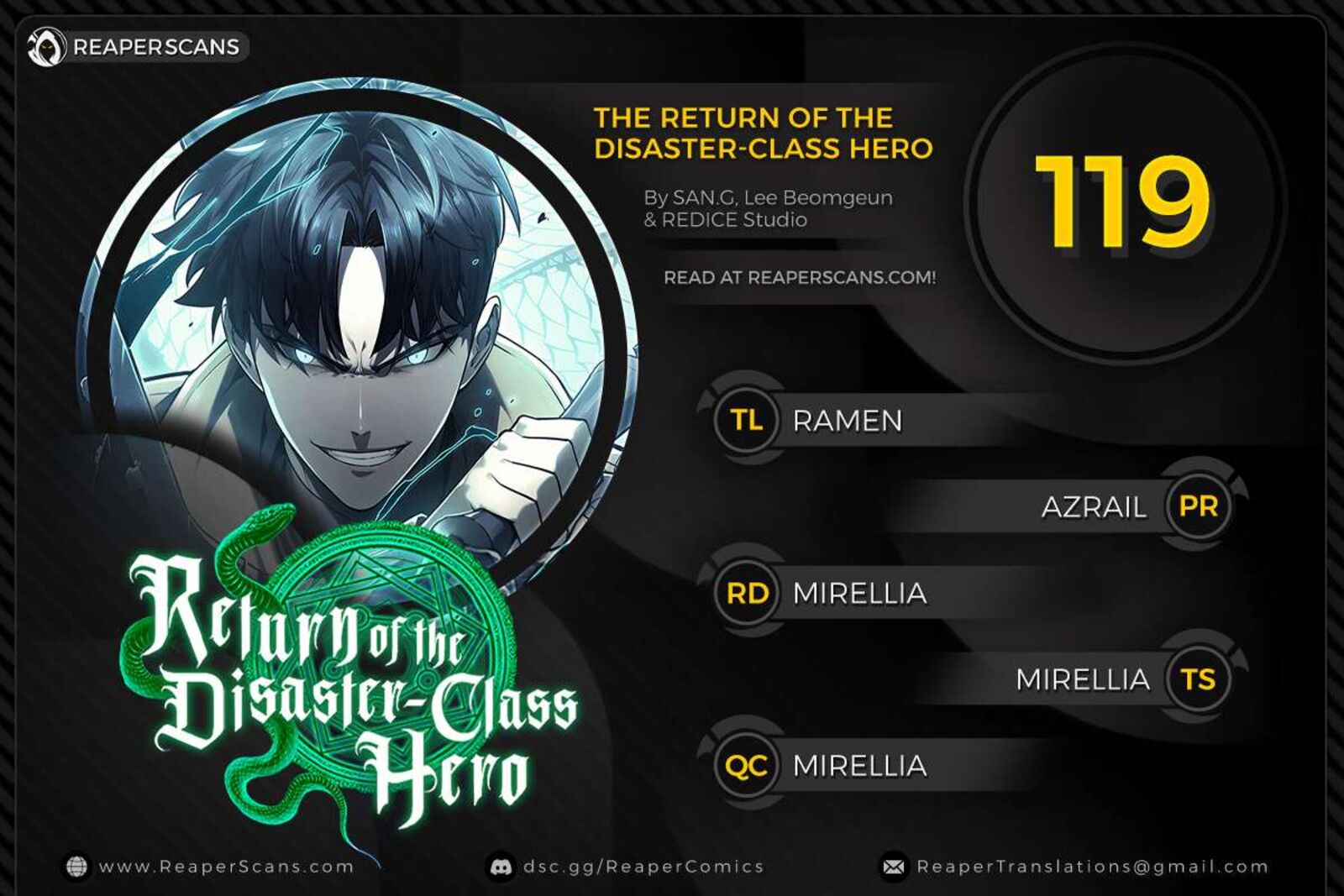 The Return Of The Disaster Class Hero 119 1