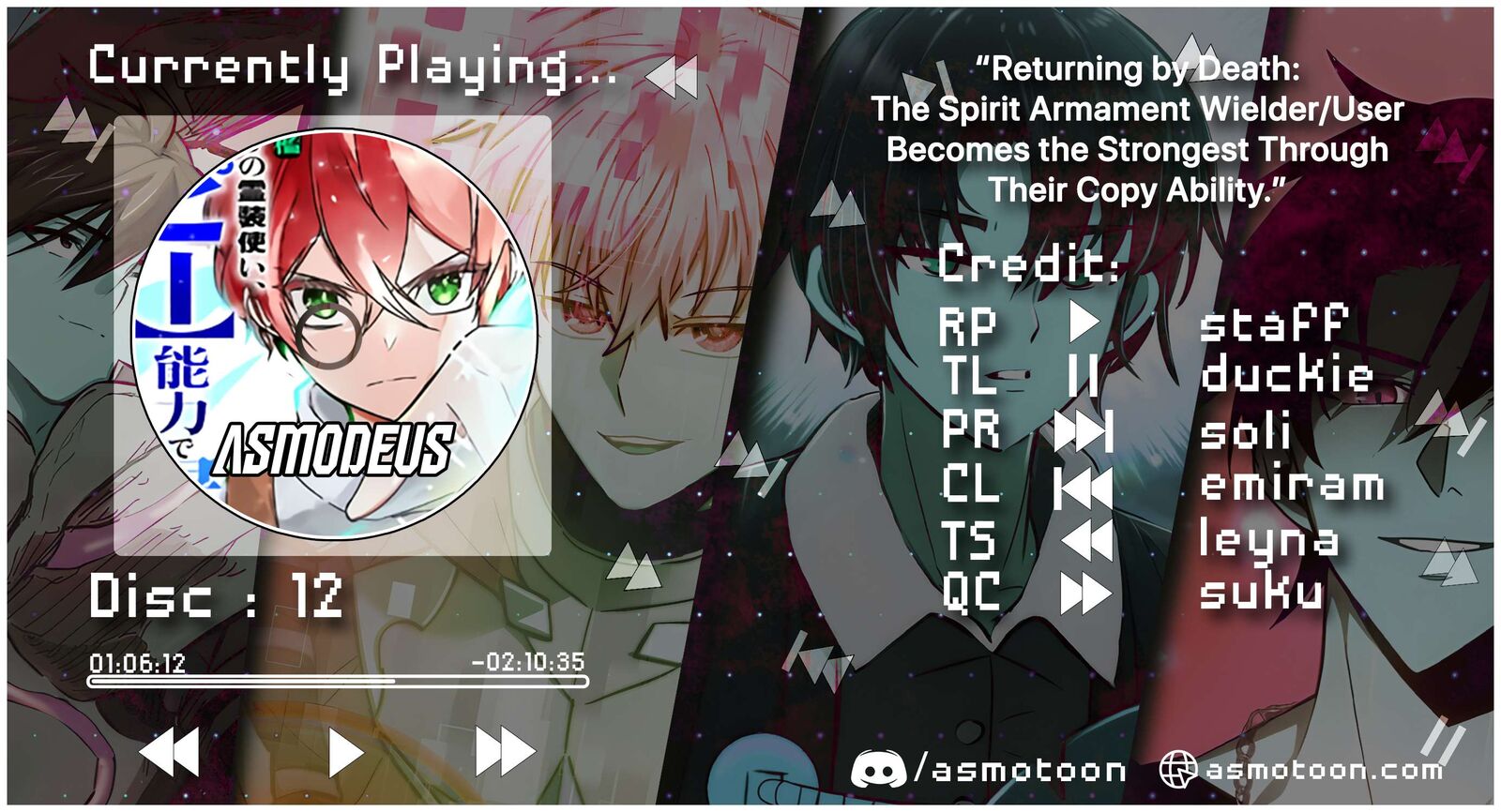 Time Prison A Spirit Armament Wielder Who Returns By Death Uses His Copy Ability To Become The Strongest 12 1