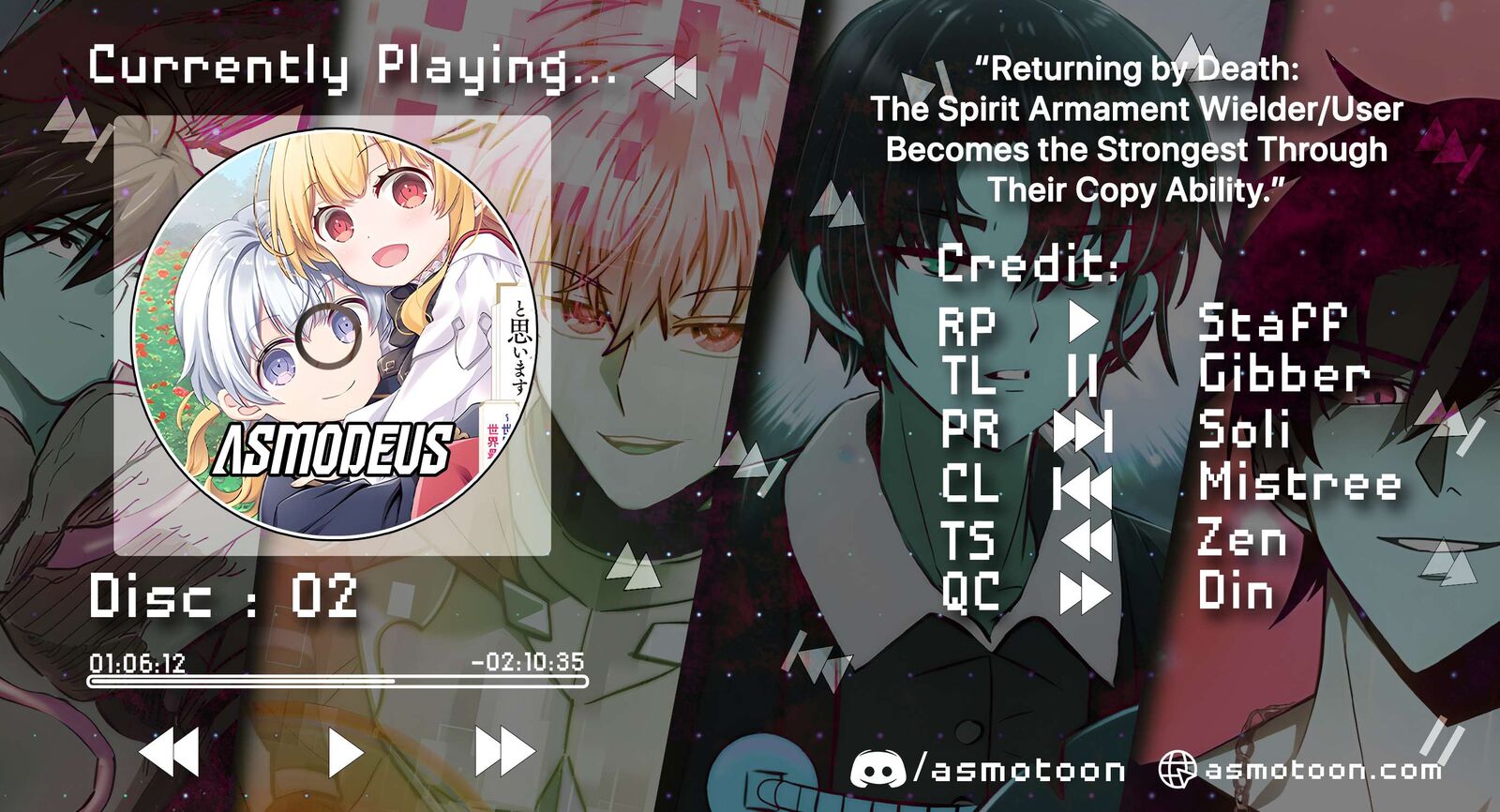 Time Prison A Spirit Armament Wielder Who Returns By Death Uses His Copy Ability To Become The Strongest 2 1