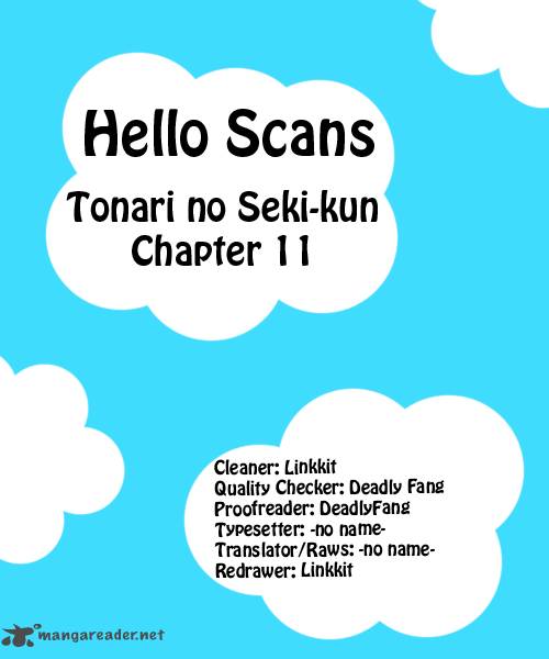 Tonari No Seki Kun 11 1