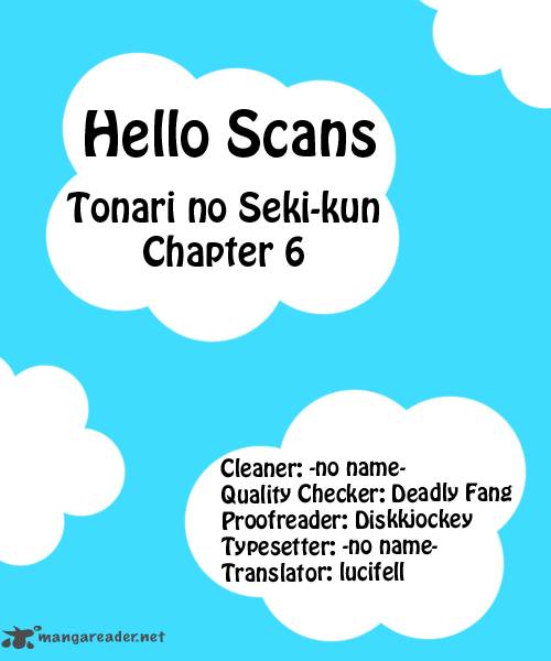 Tonari No Seki Kun 6 1