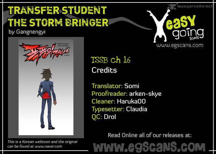 Transfer Student Storm Bringer 16 1