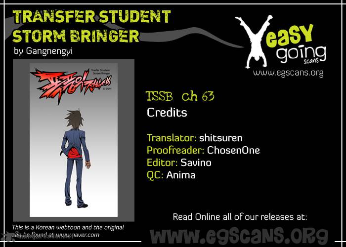 Transfer Student Storm Bringer 63 1