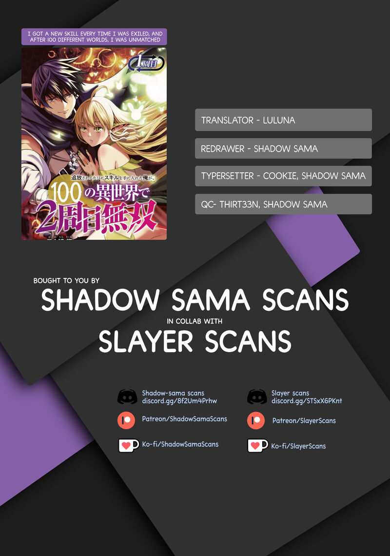 Tsuihousareru Tabi Ni Skill Wo Te Ni Ireta Ore Ga 100 No Isekai De 2 Shuume Musou 24 1