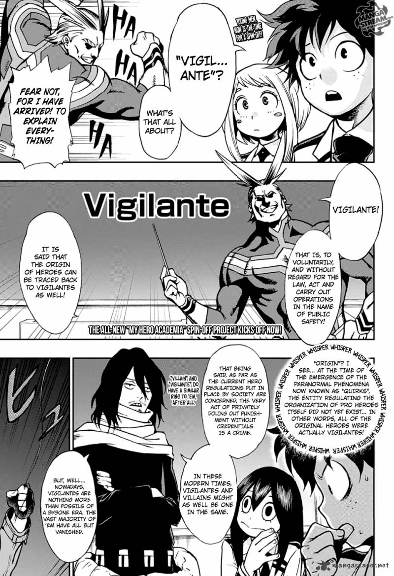 Vigilante Boku No Hero Academia Illegals 1 1