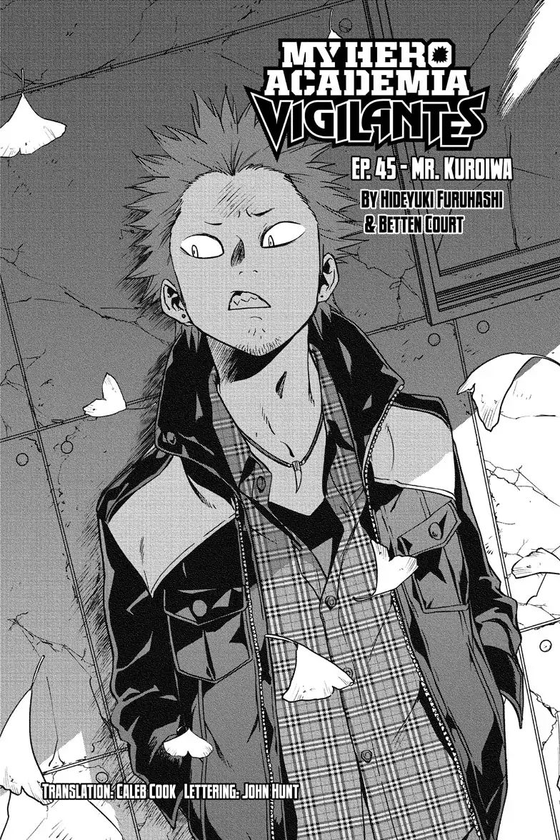 Vigilante My Hero Academia Illegals 45 1