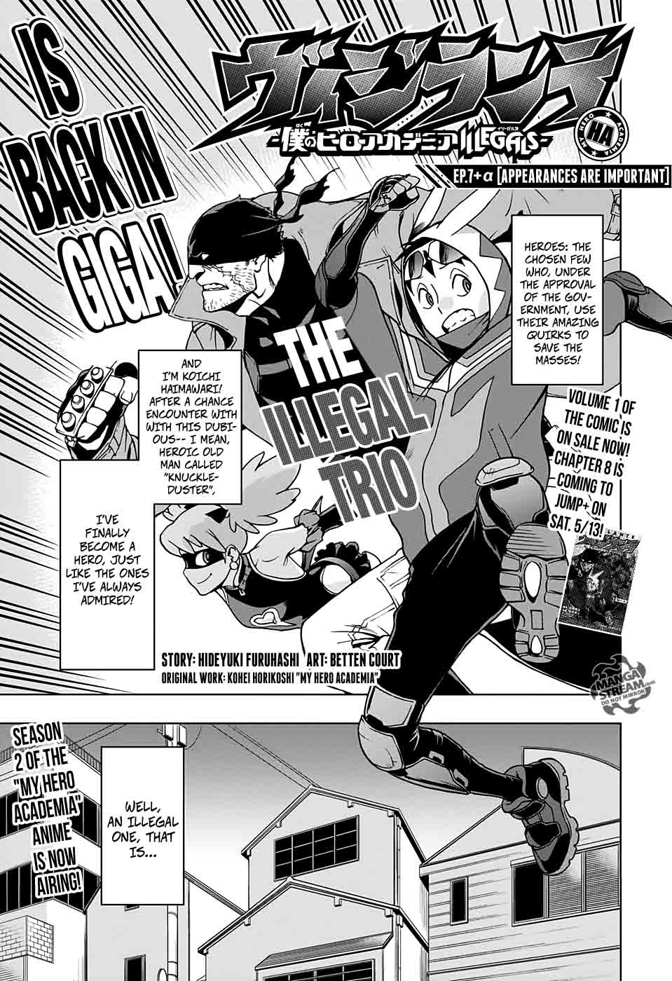 Vigilante My Hero Academia Illegals 8 1