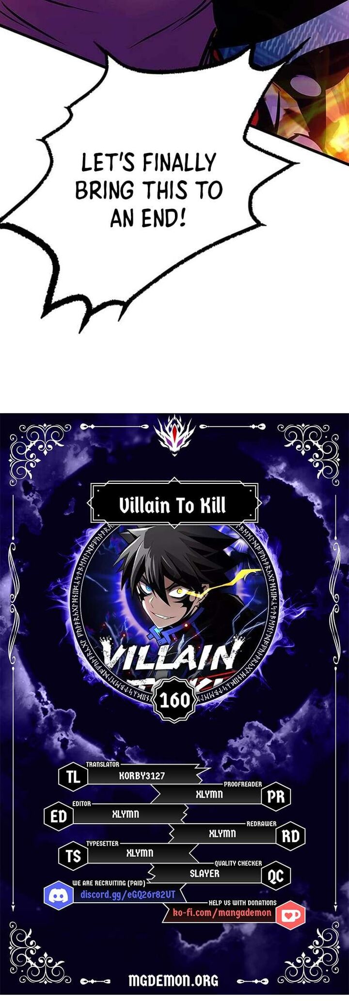 Villain To Kill 160 3