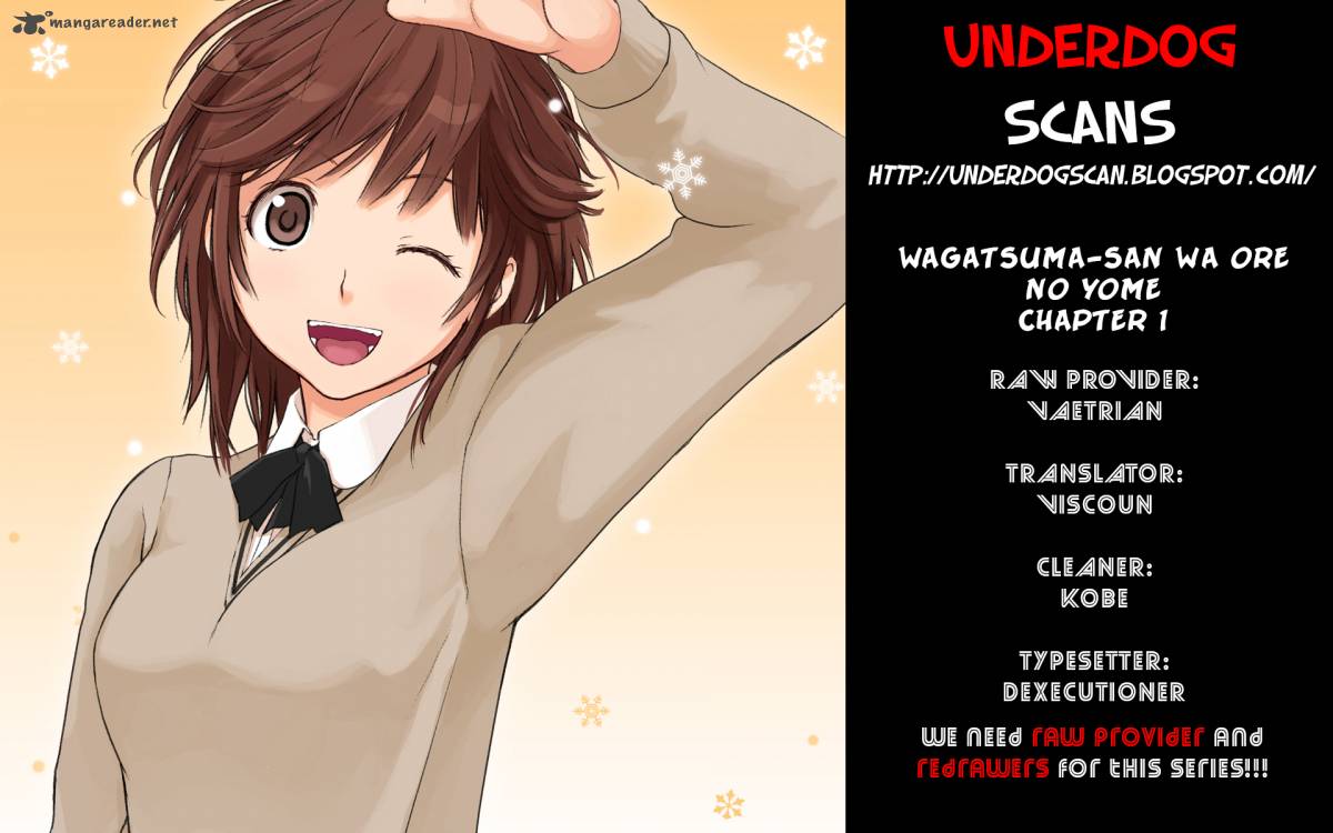 Wagatsuma San Wa Ore No Yome 1 1