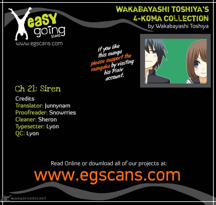 Wakabayashi Toshiyas 4 Koma Collection 21 1