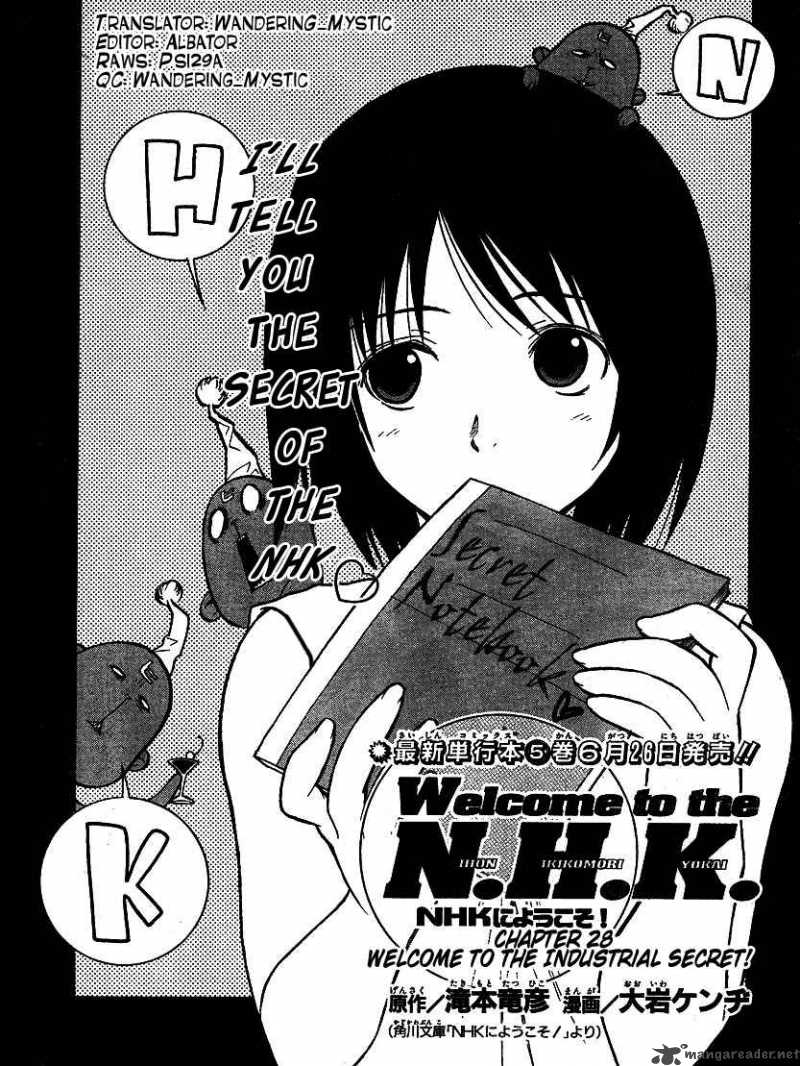 Welcome To The Nhk 28 4