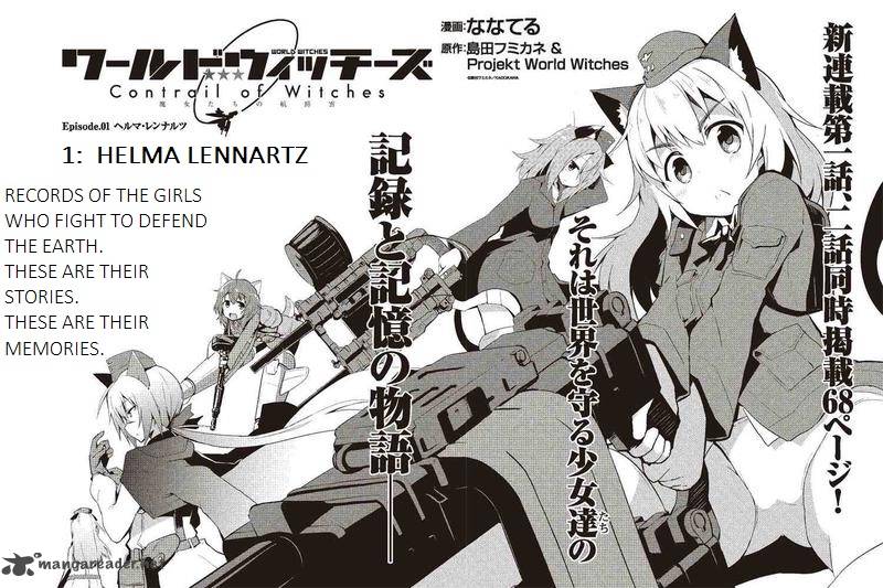 World Witches Contrail Of Witches 1 2