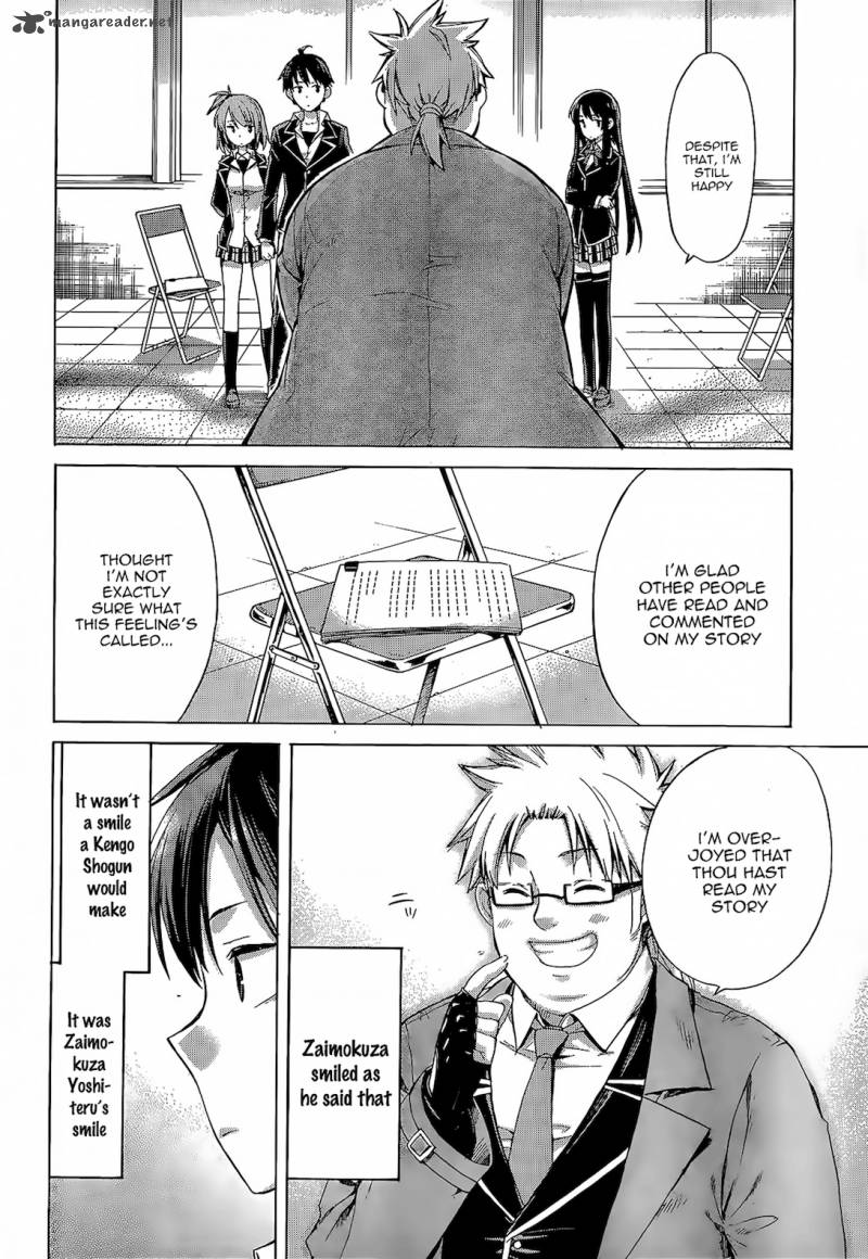 Yahari Ore No Seishun Rabukome Wa Machigatte Iru Mougenroku 4 30