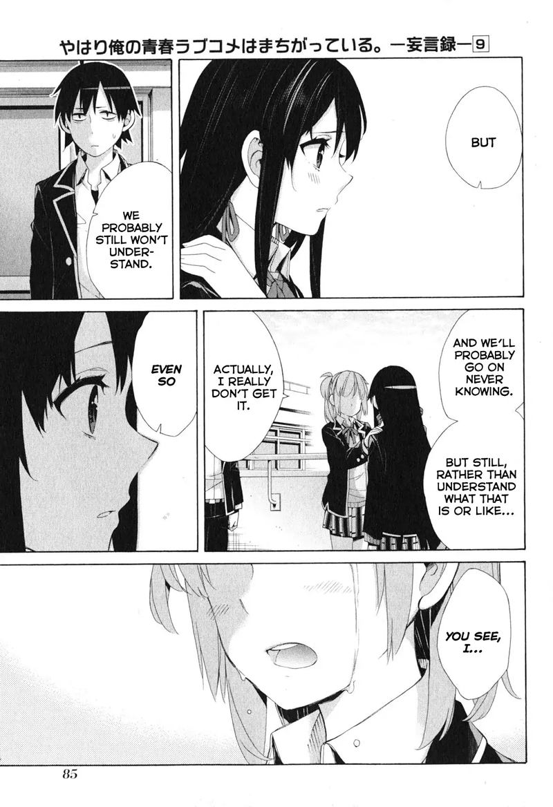 Yahari Ore No Seishun Rabukome Wa Machigatte Iru Mougenroku 40 36