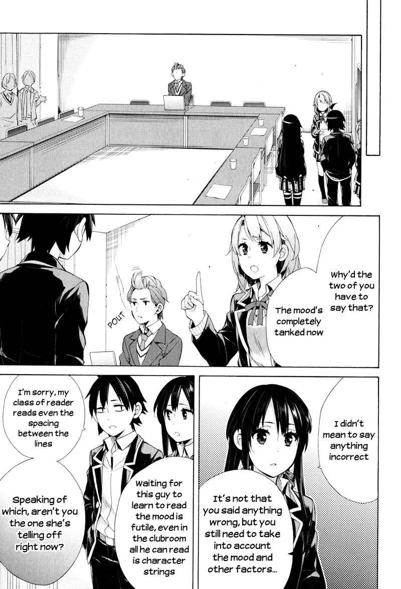 Yahari Ore No Seishun Rabukome Wa Machigatte Iru Mougenroku 45 17
