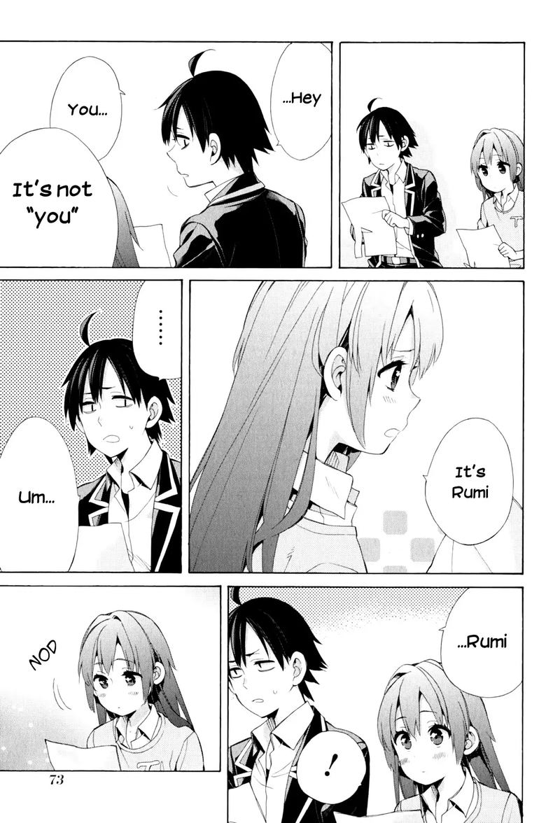Yahari Ore No Seishun Rabukome Wa Machigatte Iru Mougenroku 45 27