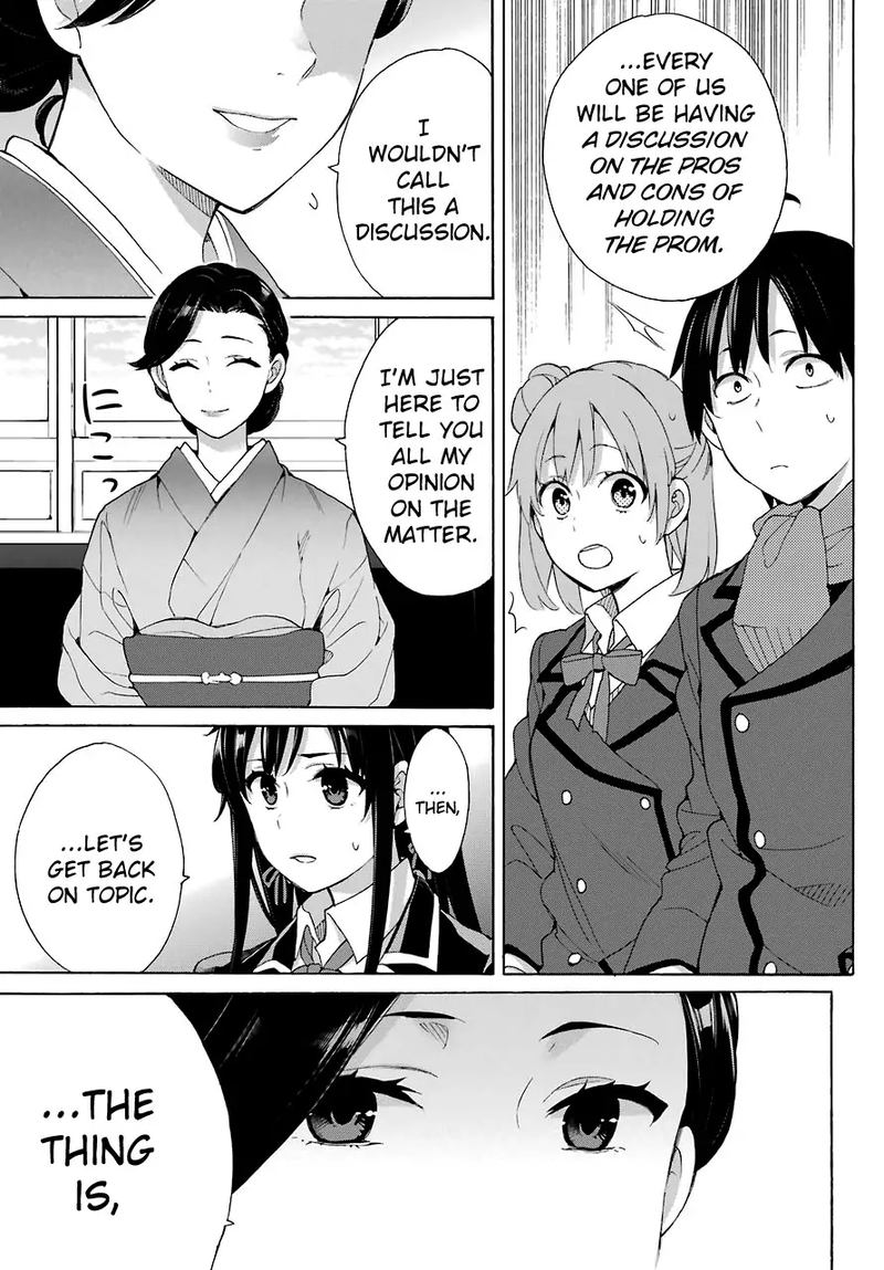 Yahari Ore No Seishun Rabukome Wa Machigatte Iru Mougenroku 72 9
