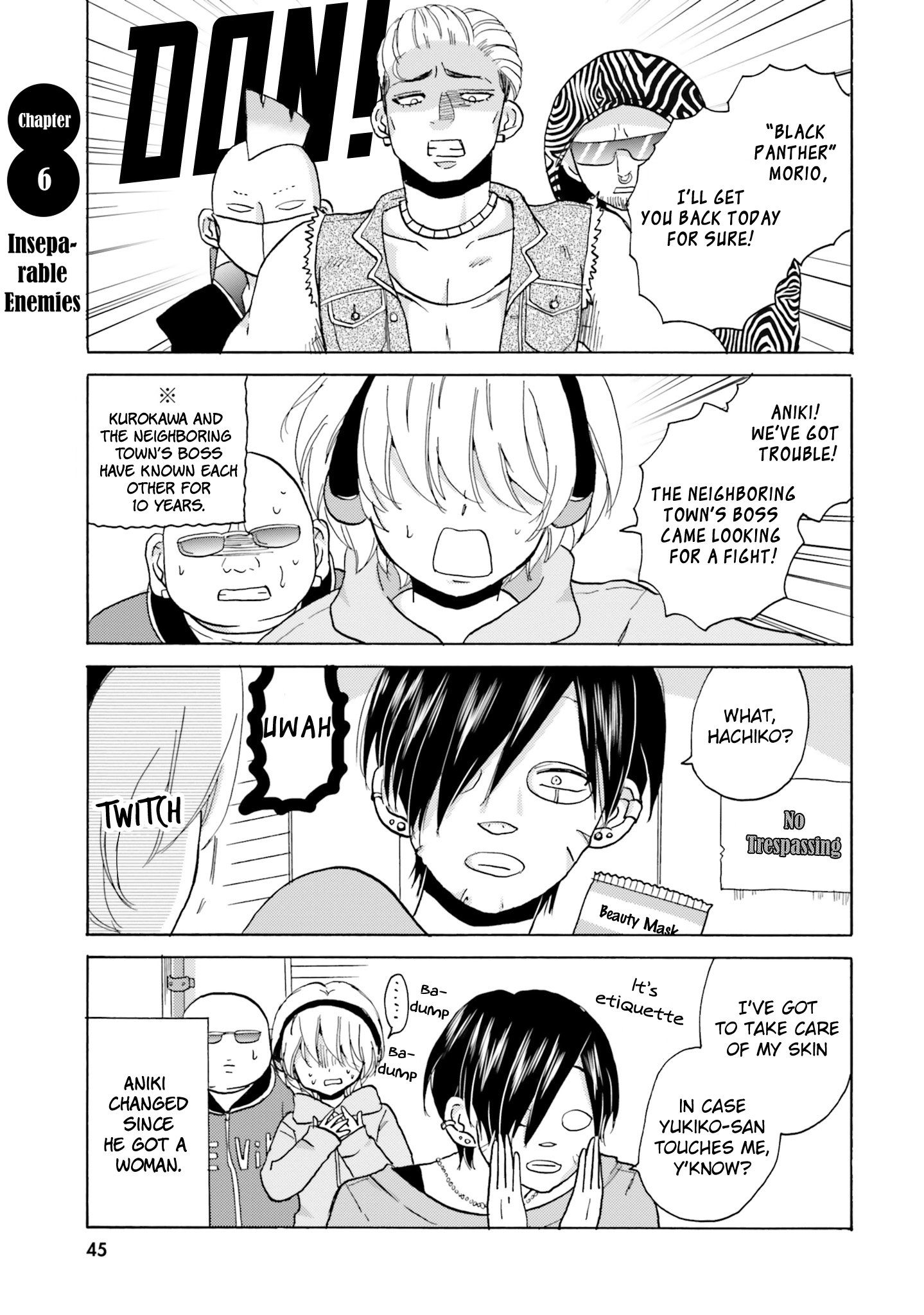Yankee Kun To Hakujou Gaaru 6 1