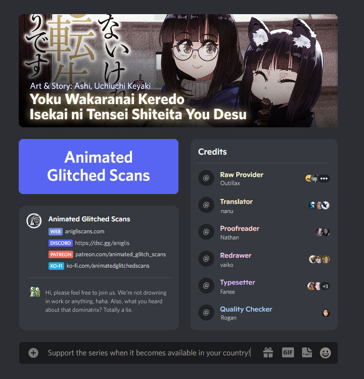 Yoku Wakaranai Keredo Isekai Ni Tensei Shiteita You Desu 59 1