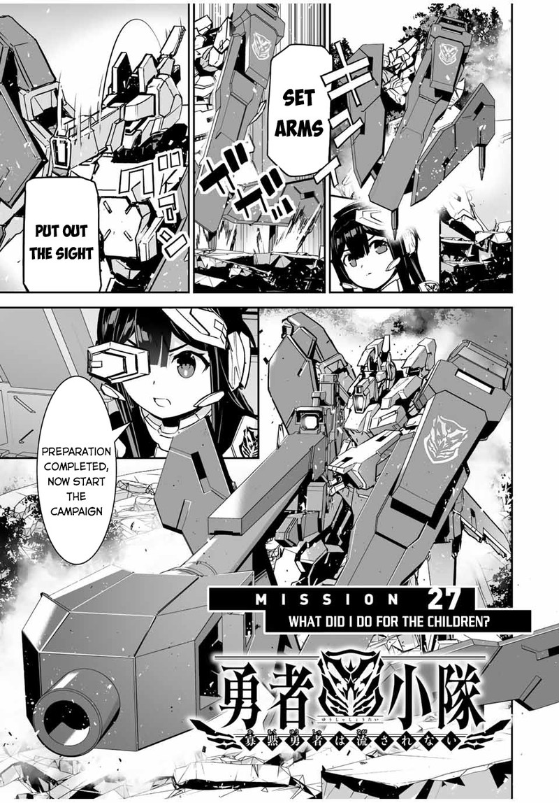 Yuusha Shoutai Kamoku Yuusha Wa Nagasarenai 27 1
