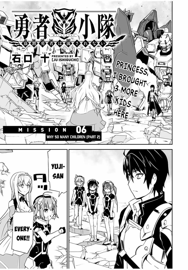 Yuusha Shoutai Kamoku Yuusha Wa Nagasarenai 6 1