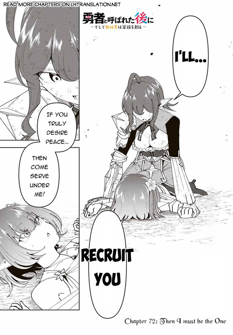 Yuusha To Yobareta Nochi Ni Soshite Musou Otoko Wa Kazoku Wo Tsukuru 72 1