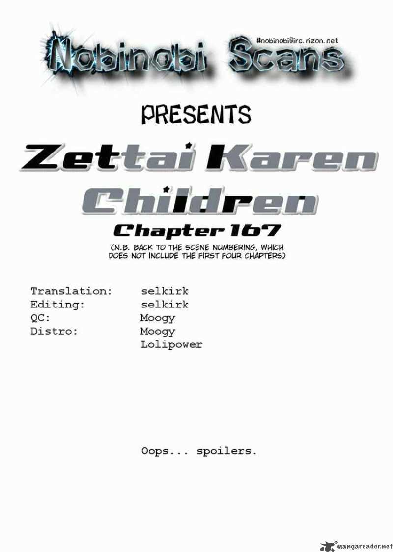 Zettai Karen Children 167 19
