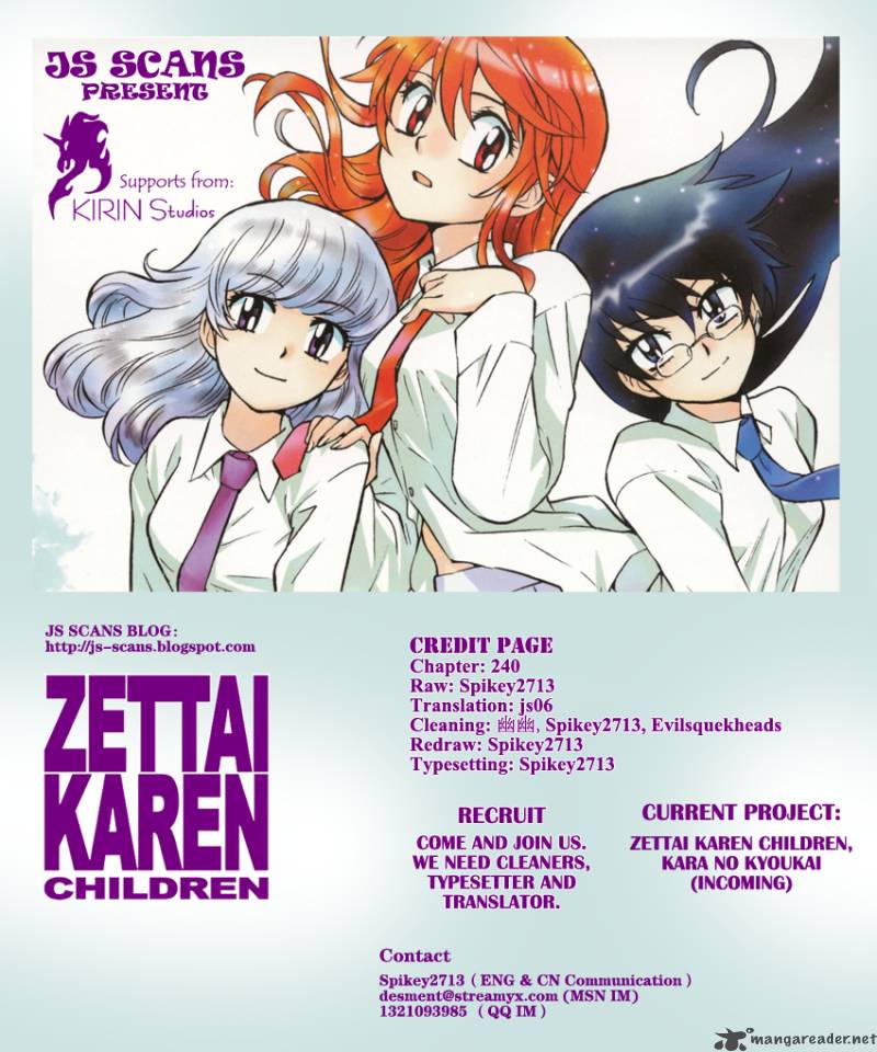 Zettai Karen Children 240 21