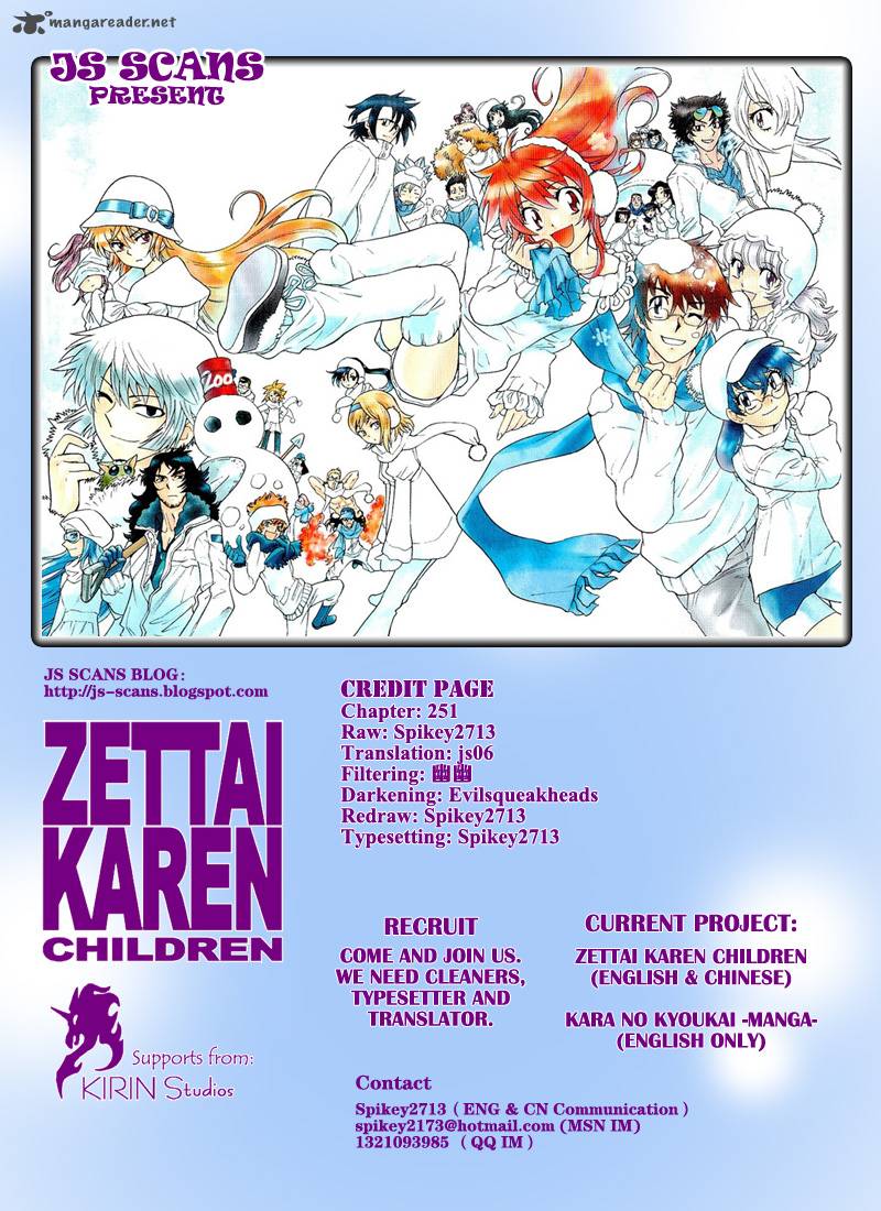 Zettai Karen Children 251 19