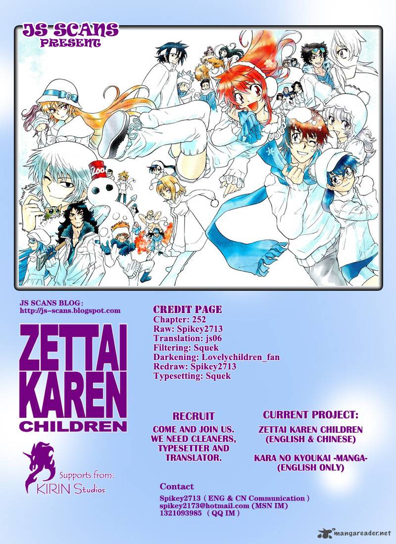 Zettai Karen Children 252 19