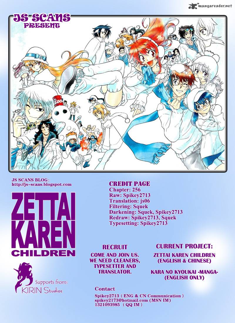 Zettai Karen Children 256 19