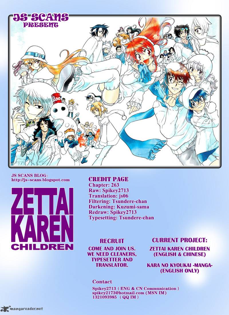 Zettai Karen Children 263 17