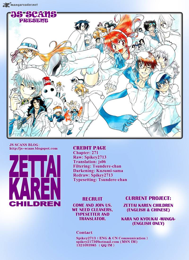 Zettai Karen Children 271 19