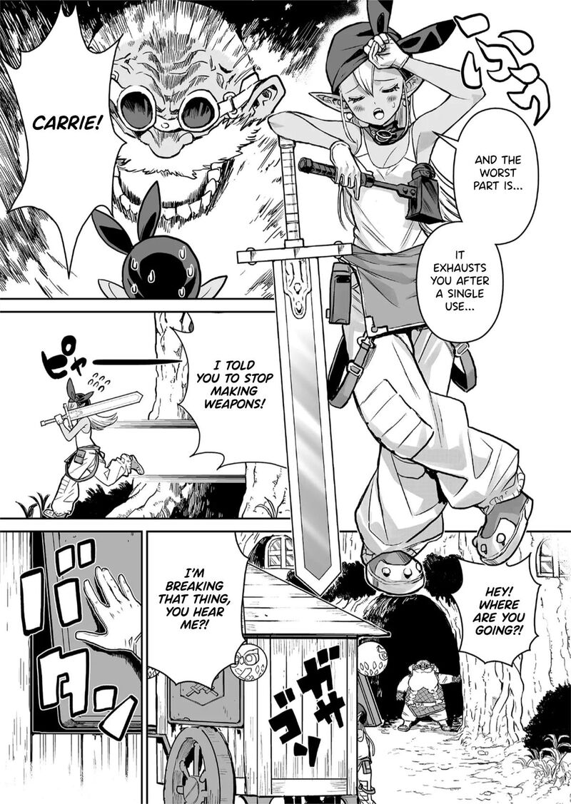 Abandoned Tsuyosugite Buki Ga Kowareru Yuusha To Buki Shokunin No Elf 1 8