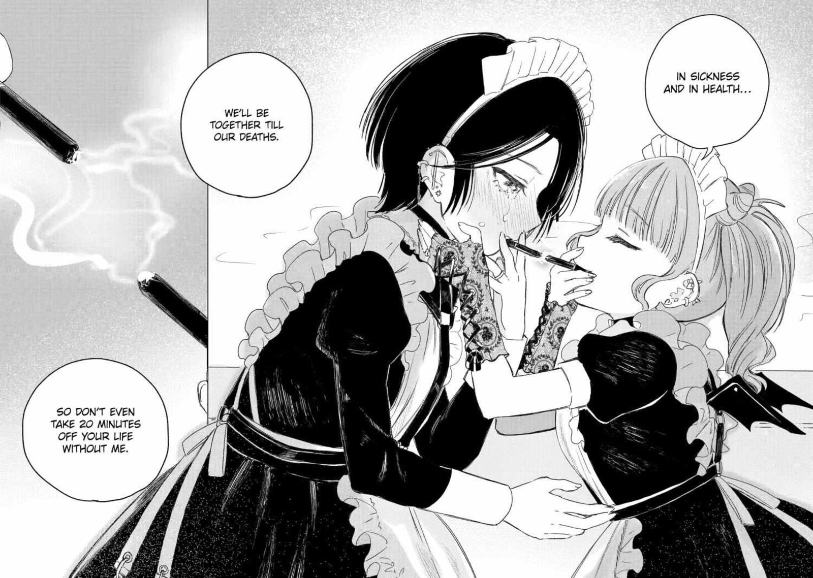 Akogare No Maid San Wa Tabako Ga Niau 9 4