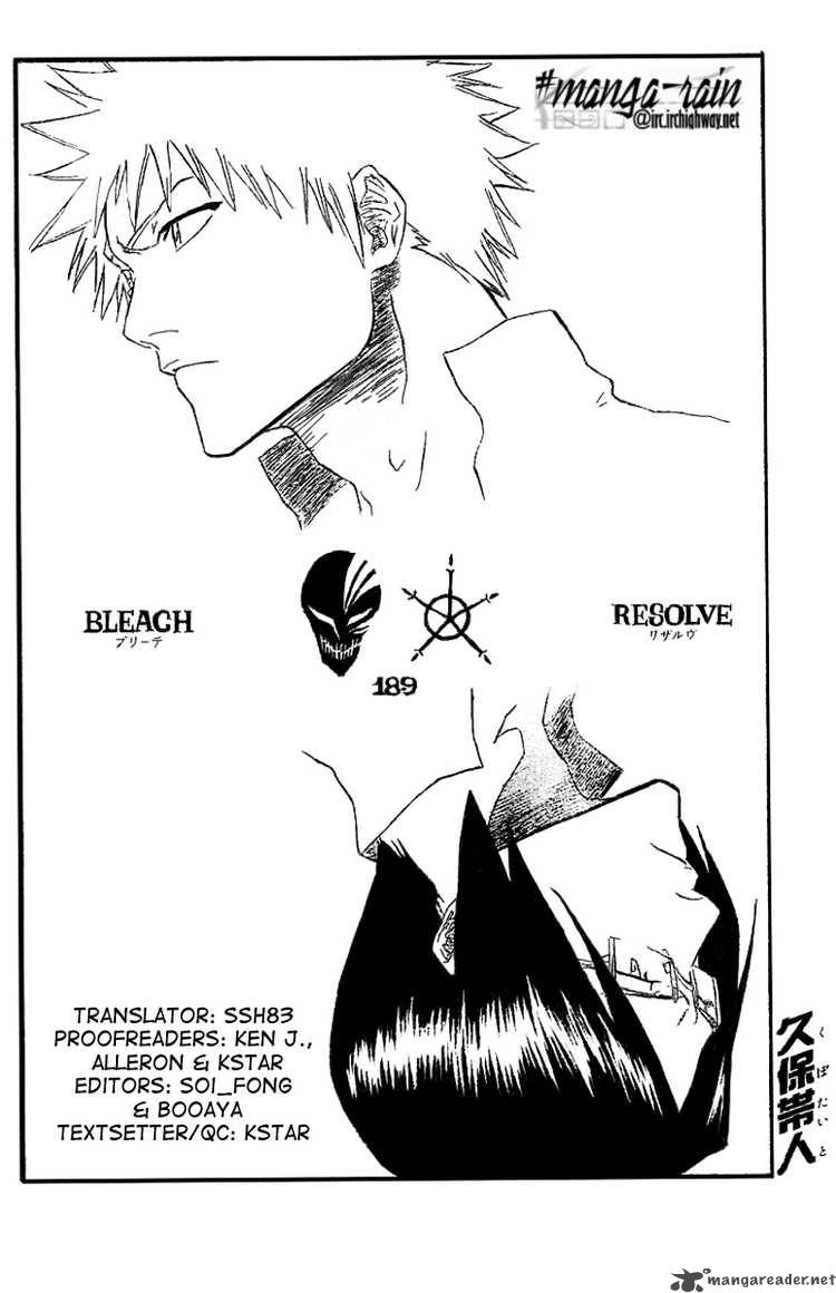 Bleach 189 4