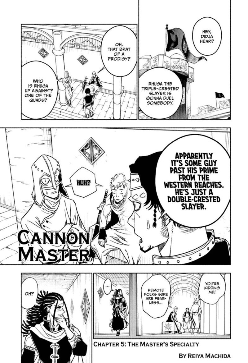 Cannon Master 5 1