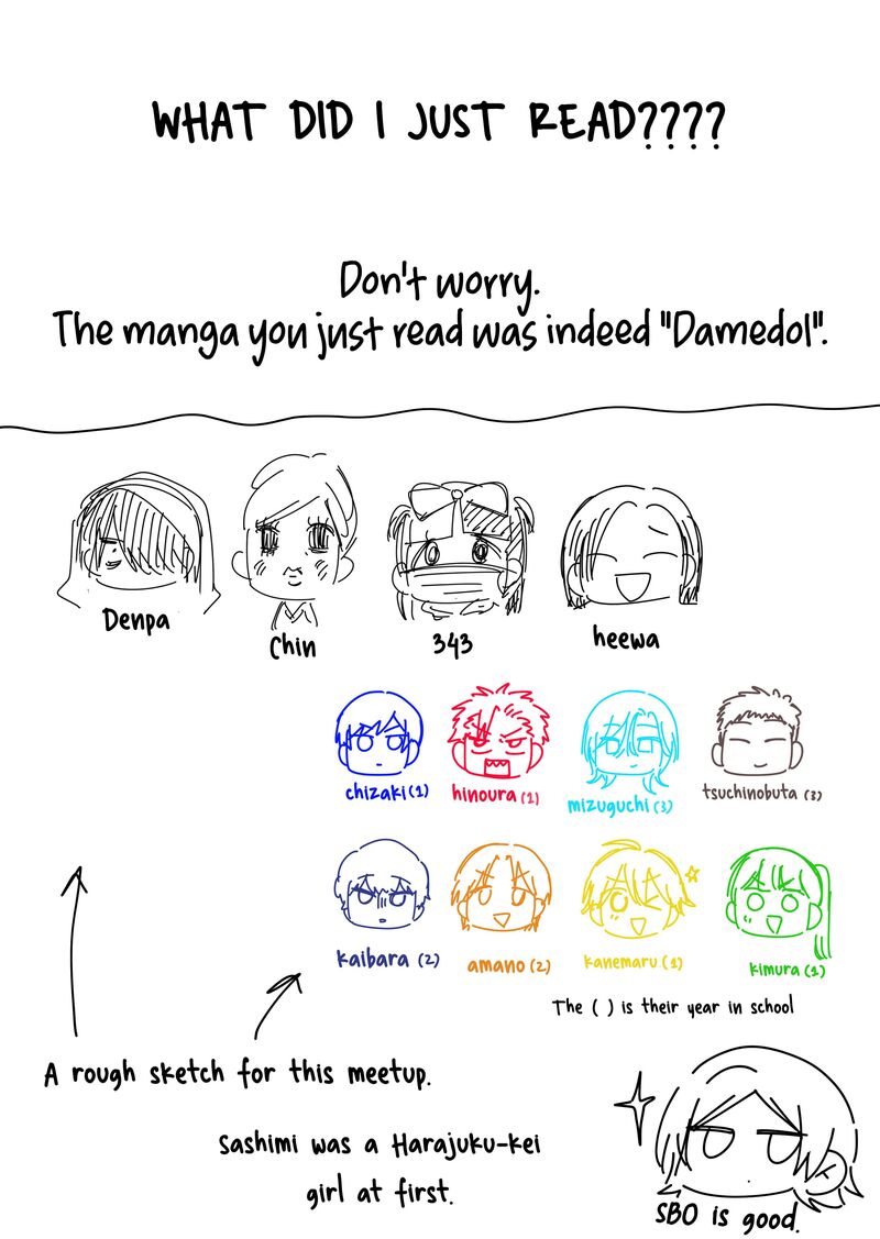 Damedol To Sekai Ni Hitori Dake No Fan 53 19