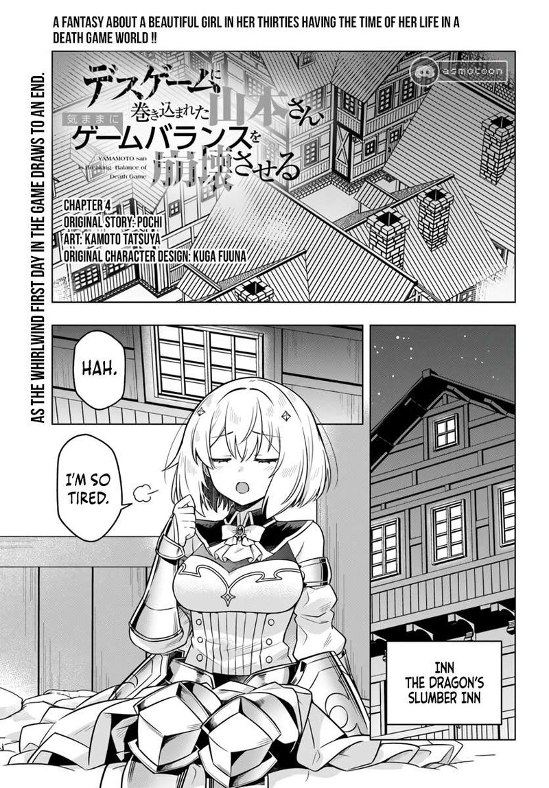 Death Game Ni Makikomareta Yamamoto San Kimama Ni Game Balance Wo Hokai Saseru 4 1